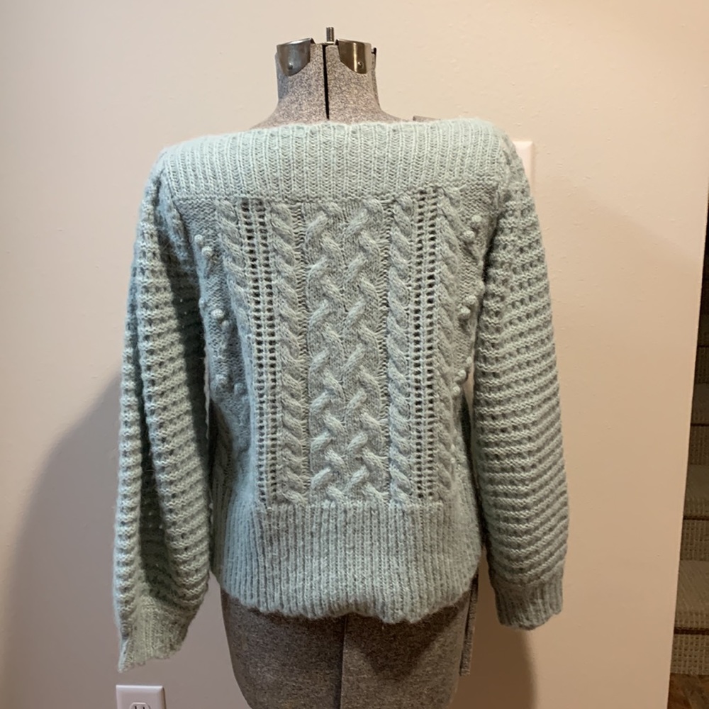 Loveshackfancy Vyoma Sweater - Sparkling Brook Bl… - image 3